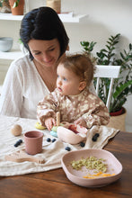 Charger l'image dans la galerie, Coffret repas silicone 4 pièces - Barbe à papa