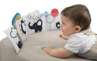 Charger l&#39;image dans la galerie, Livre en tissu pour bébé 2 en 1 – contrasté et coloré
