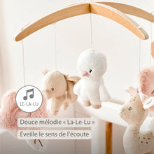 Charger l'image dans la galerie, FanFan Mobile musical bébé – Mobile en bois pour lit
