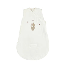 Load image into Gallery viewer, FanFan Gigoteuse bébé 70 cm – Gigoteuse en velours blanc sans manches
