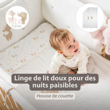 Charger l'image dans la galerie, FanFan Couverture bébé velours 100x135 cm – Plaid doux pour lit bébé
