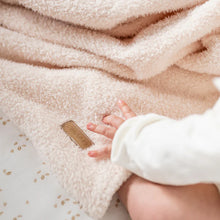 Charger l'image dans la galerie, TEDDY Couverture supersoft beige 100x75 cm – Couverture bébé double face

