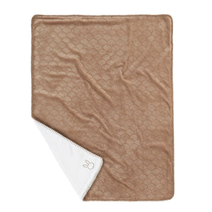 Couverture Bébé LAPIDOU - Lapidou - 100 cm - Lapidou Wavy Moka