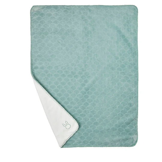 Couverture Bébé LAPIDOU - Lapidou - 100 cm - Lapidou Wavy Vert Cuivre