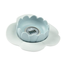 Load image into Gallery viewer, Thermomètre de bain Lotus Bleu vert
