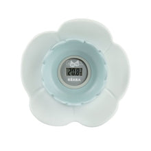 Load image into Gallery viewer, Thermomètre de bain Lotus Bleu vert
