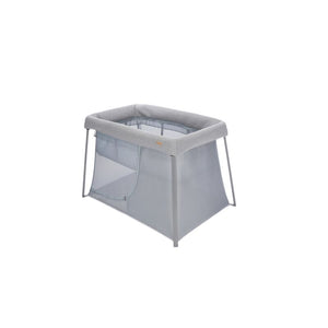 Lit parapluie 3 en 1 - Eazy sleep - Gris chiné / Galet