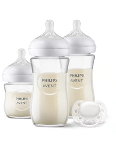 Natural 3.0 kit nouveau-né 3x Biberon Verre