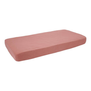 Fitted Crib Sheet Pure Pink Blush