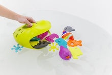 Load image into Gallery viewer, Frog Pod Mini Bath Games Storage Kit - Boon
