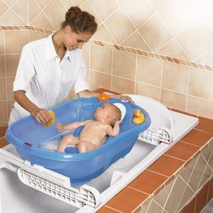 White Onda Evolution bathtub + support bars + hose - Ok Baby