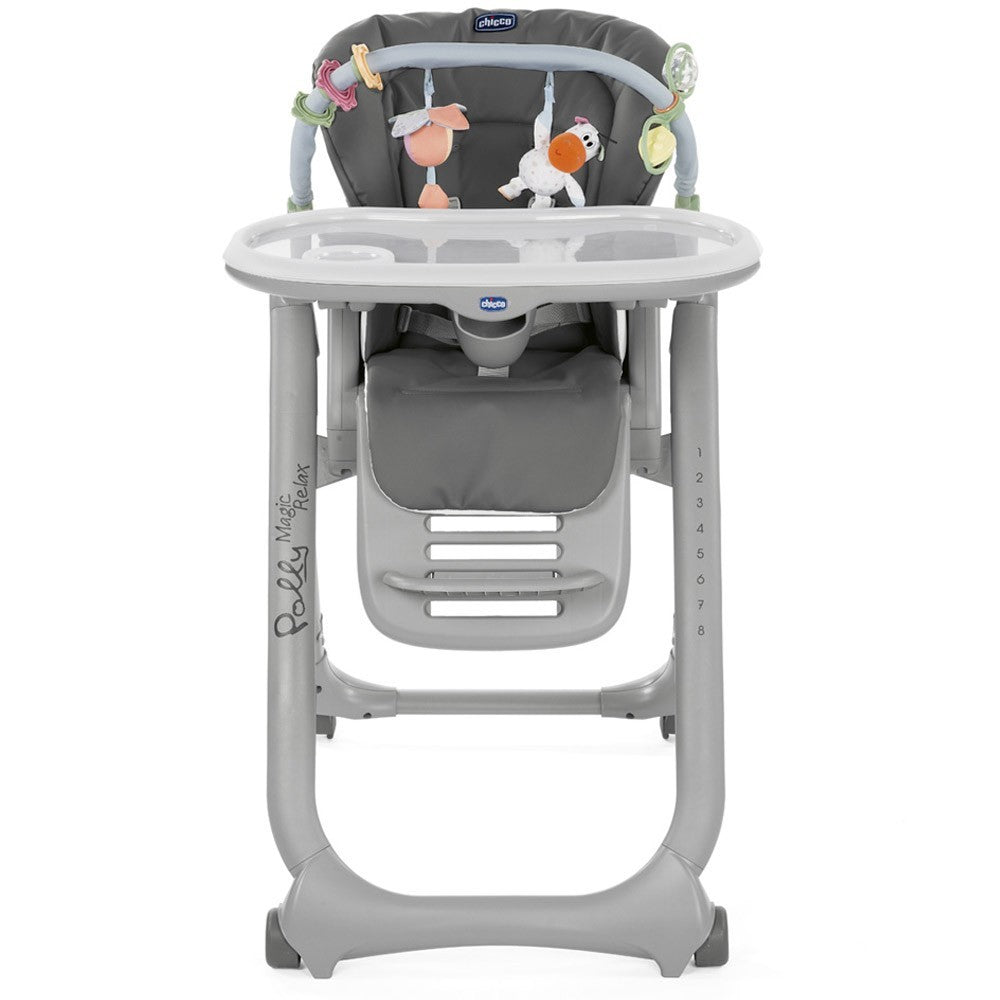 High chair Polly Magic Relax Graphite - Chicco